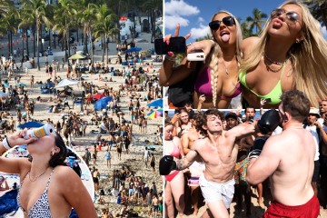 Spring Breakers set pakke slag og feste, mens folkemængderne pakker Floridas strande