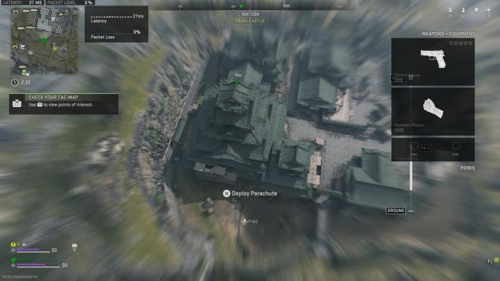Tsuki Castle i Warzone 2.0.