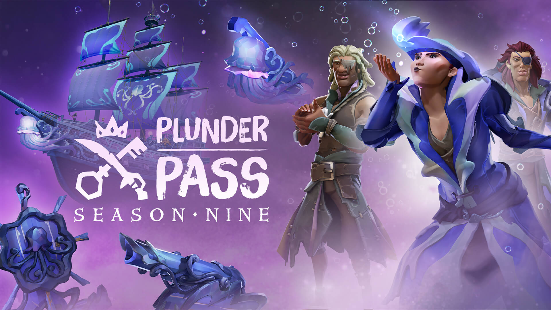 Sea of ​​Thieves sæson ni Plunder Pass