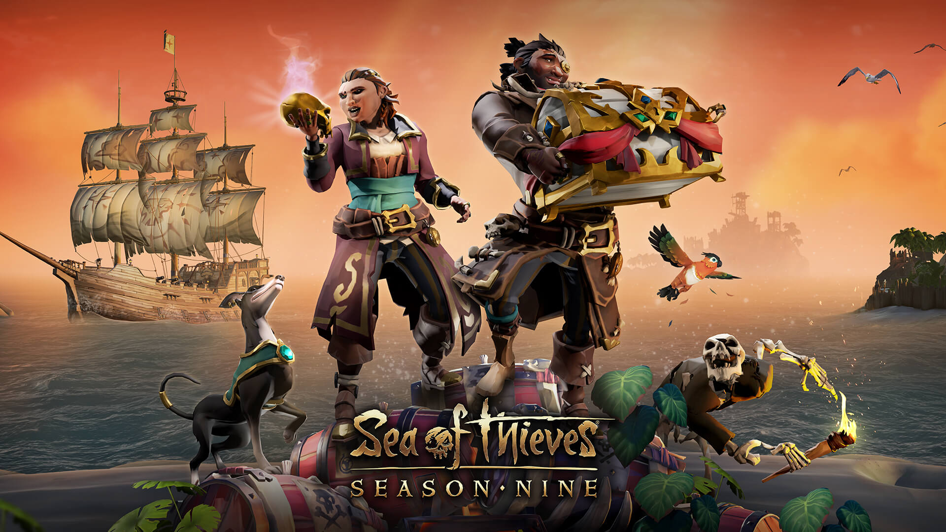 Sæson ni ankommer, da Sea of ​​Thieves fejrer fem år til søs