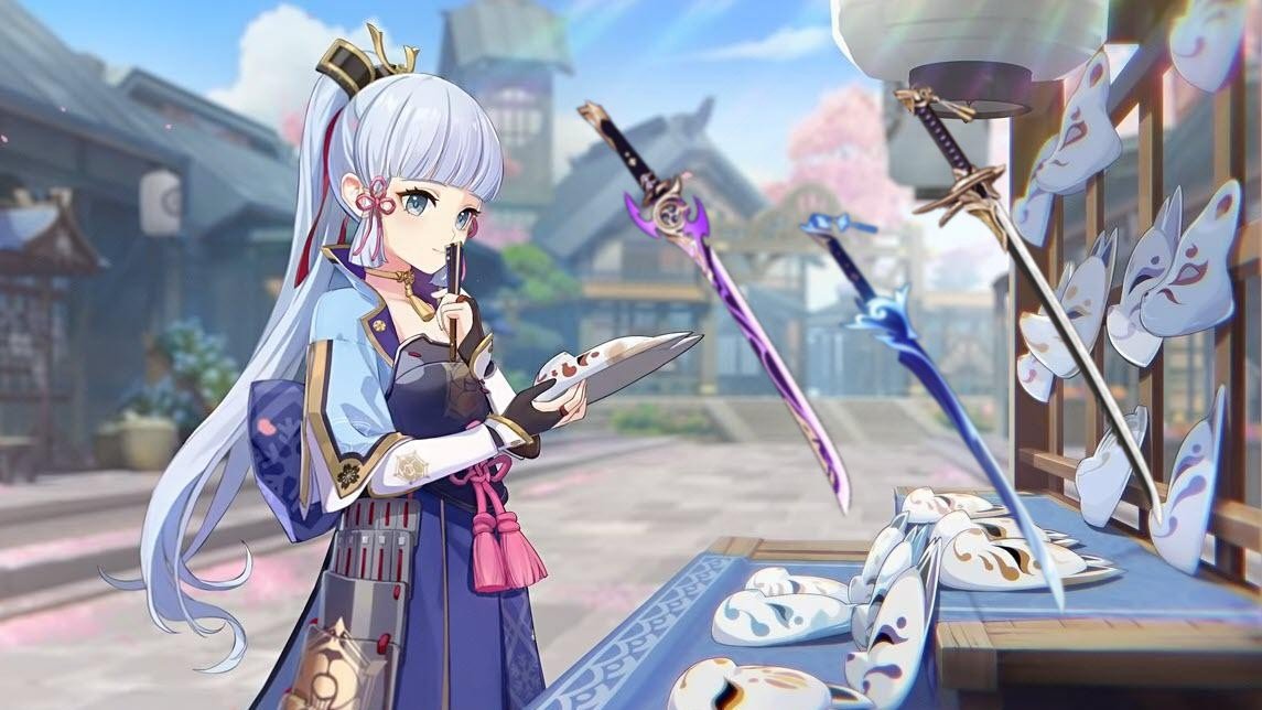 Genshin Impact - Best weapons for Ayaka