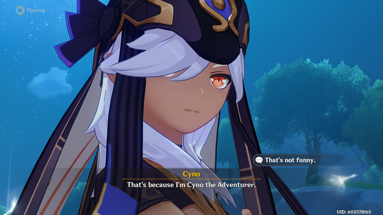 genshin impact windblumes ånde cyno