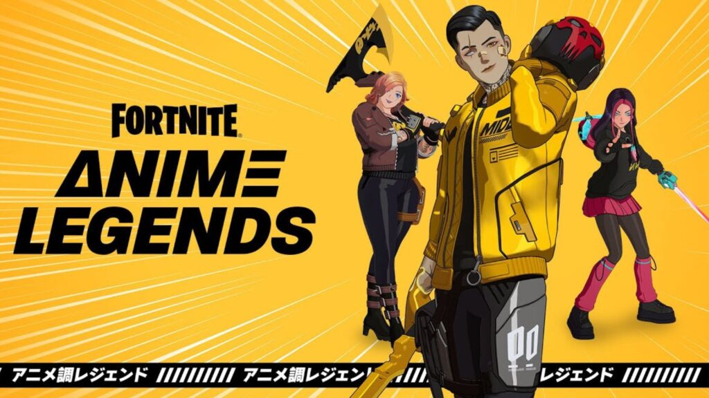 Anime Legends hudpakke i Fortnite