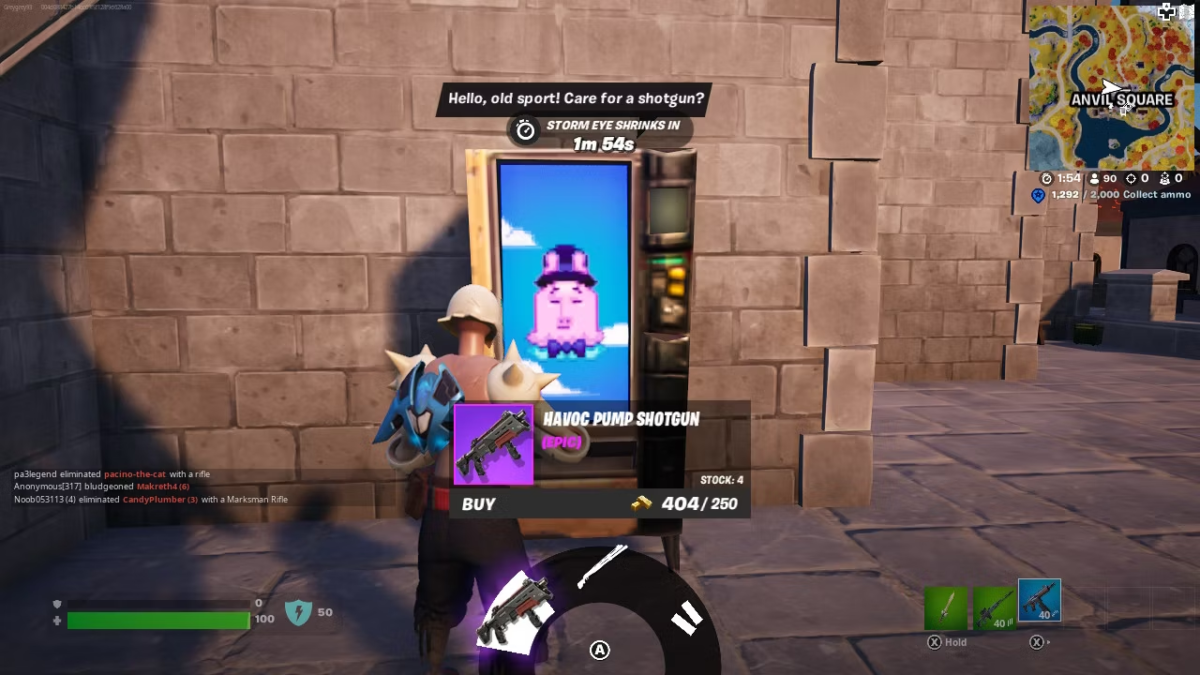 Havoc Pump Shotgun i Fortnite