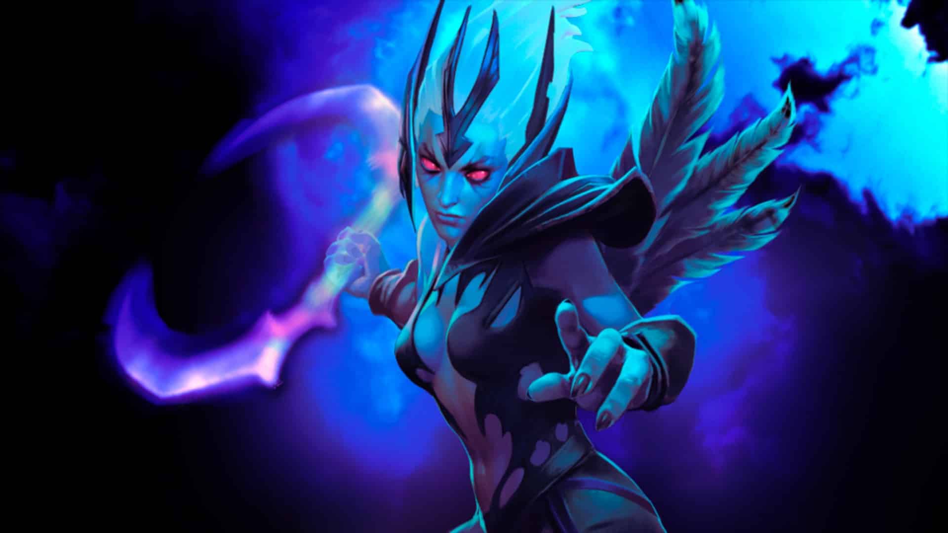 Morphling bedøver fjender ved hjælp af Magic Missile efter at have brugt Morph på Vengeful Spirit