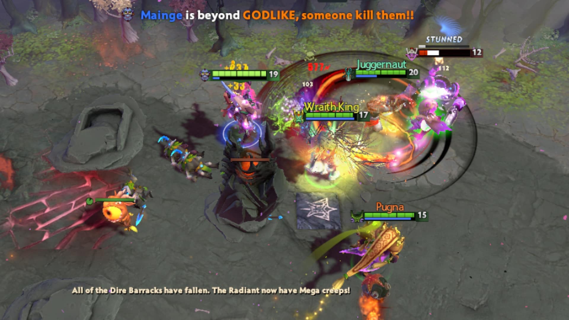 Witch Doctor udsletter fjender med sit hold