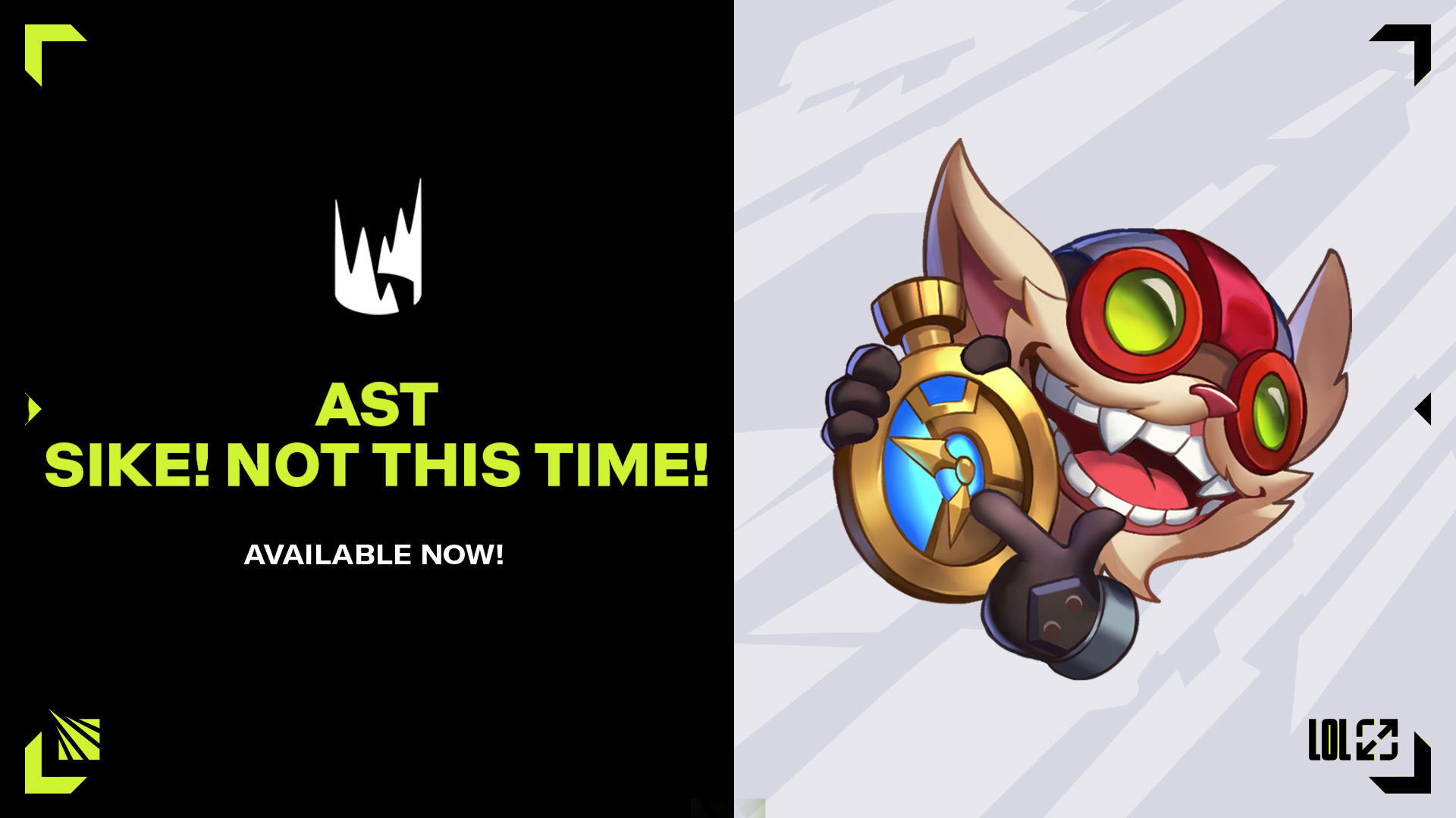 Vores nye League of Legends emote er ankommet