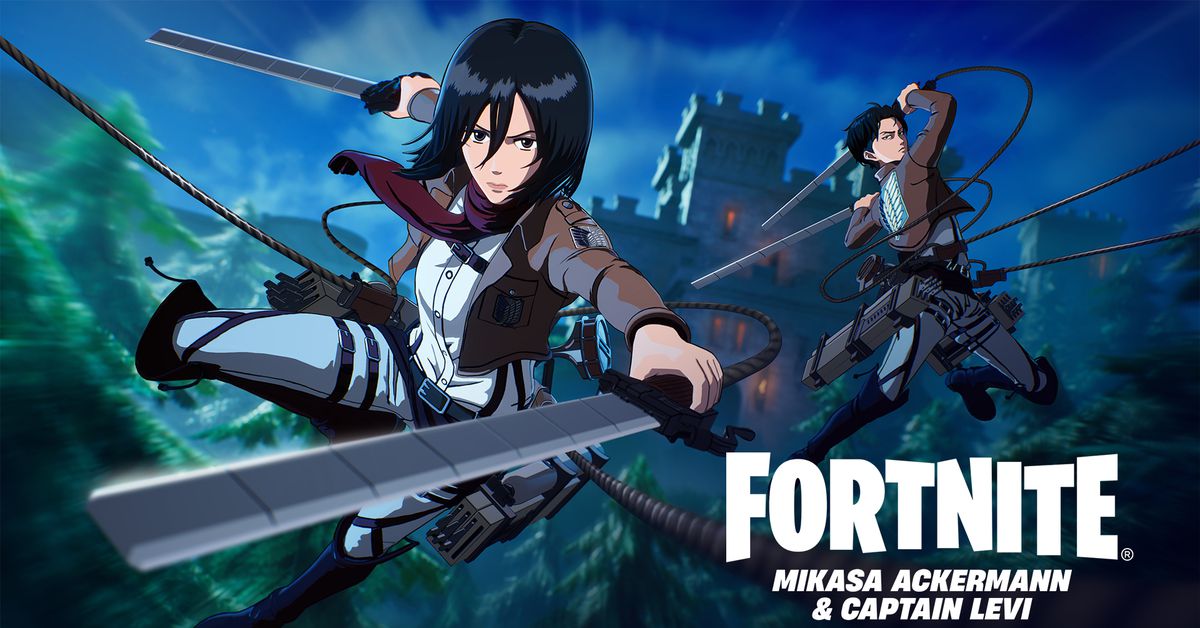 Attack on Titan kommer til Fortnite og bringer Eren Jaeger og ODM-udstyr