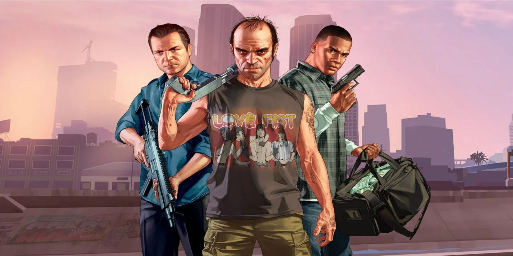 GTA V Frank, Trevor og Michael