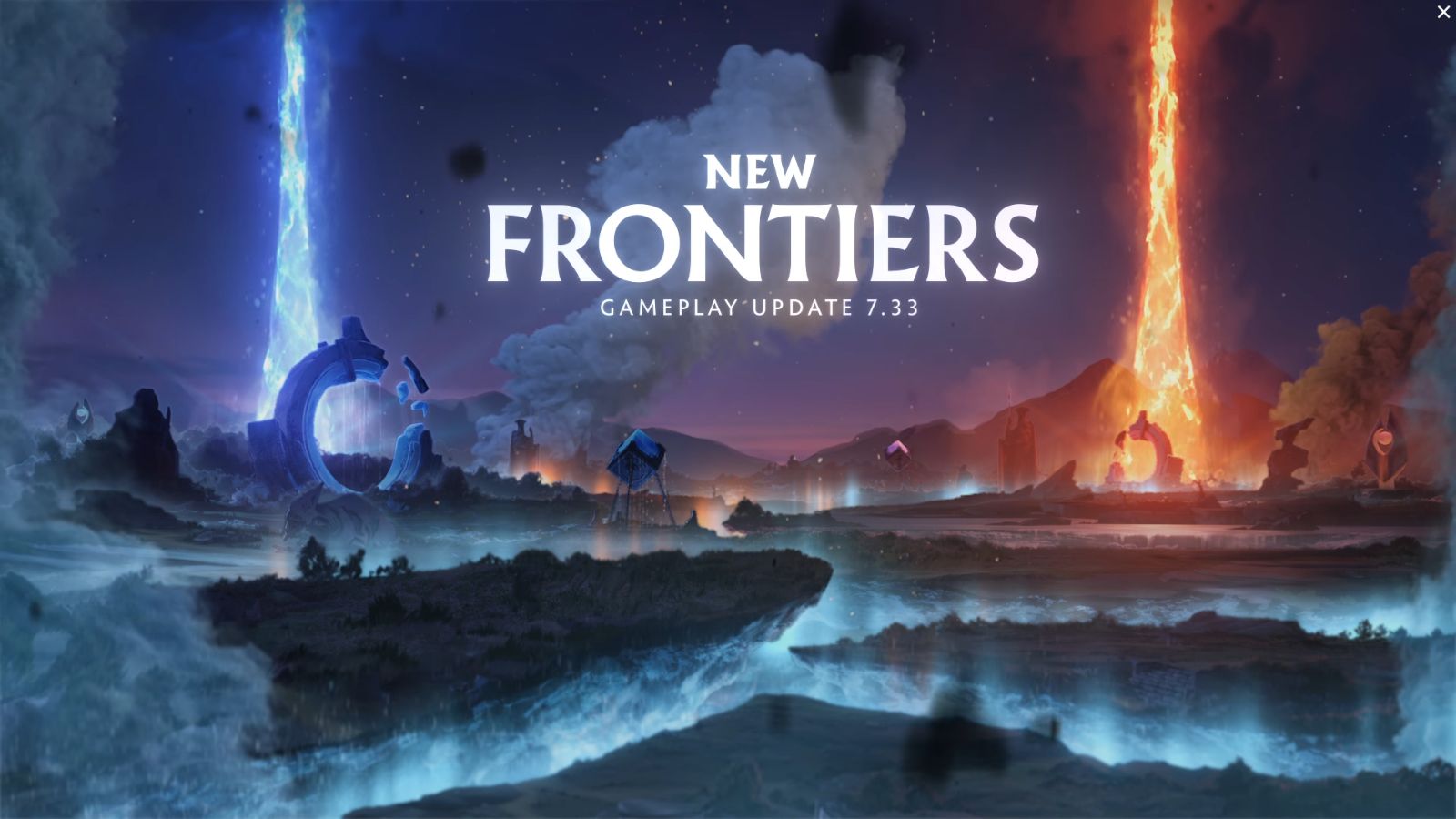 Dota 2 patch 7.33 New Frontiers update