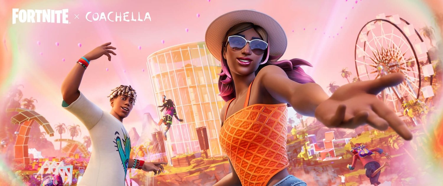 Coachella samarbejder med Fortnite for Coachella Island-oplevelse - MP3'er og NPC'er