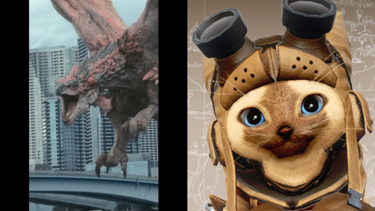 Monster Hunter Now er et Pokemon Go-lignende mobilspil fra Niantic - inkluderer Palico