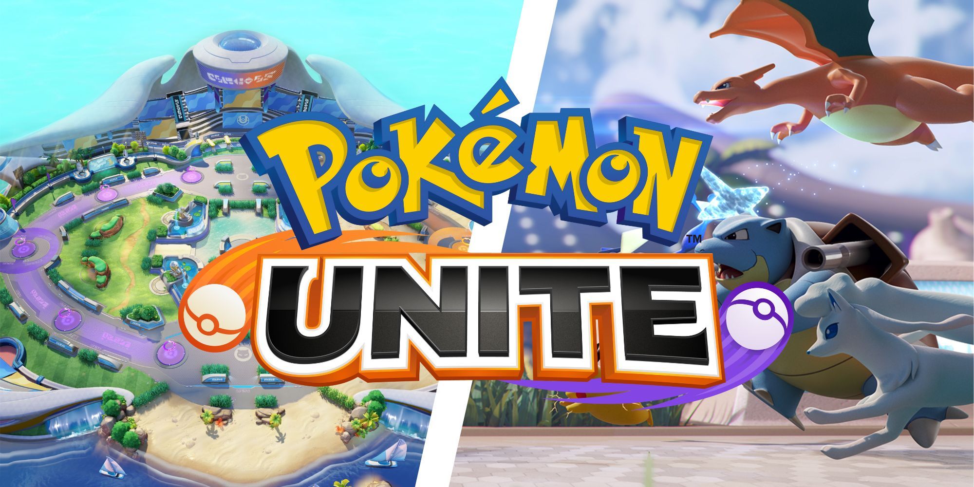 Pokemon Unite Stadium Logo Charizard