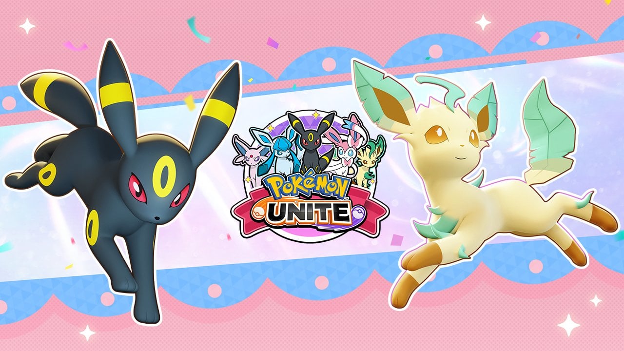 Umbreon og Leafeon tager til Pokémon Unite