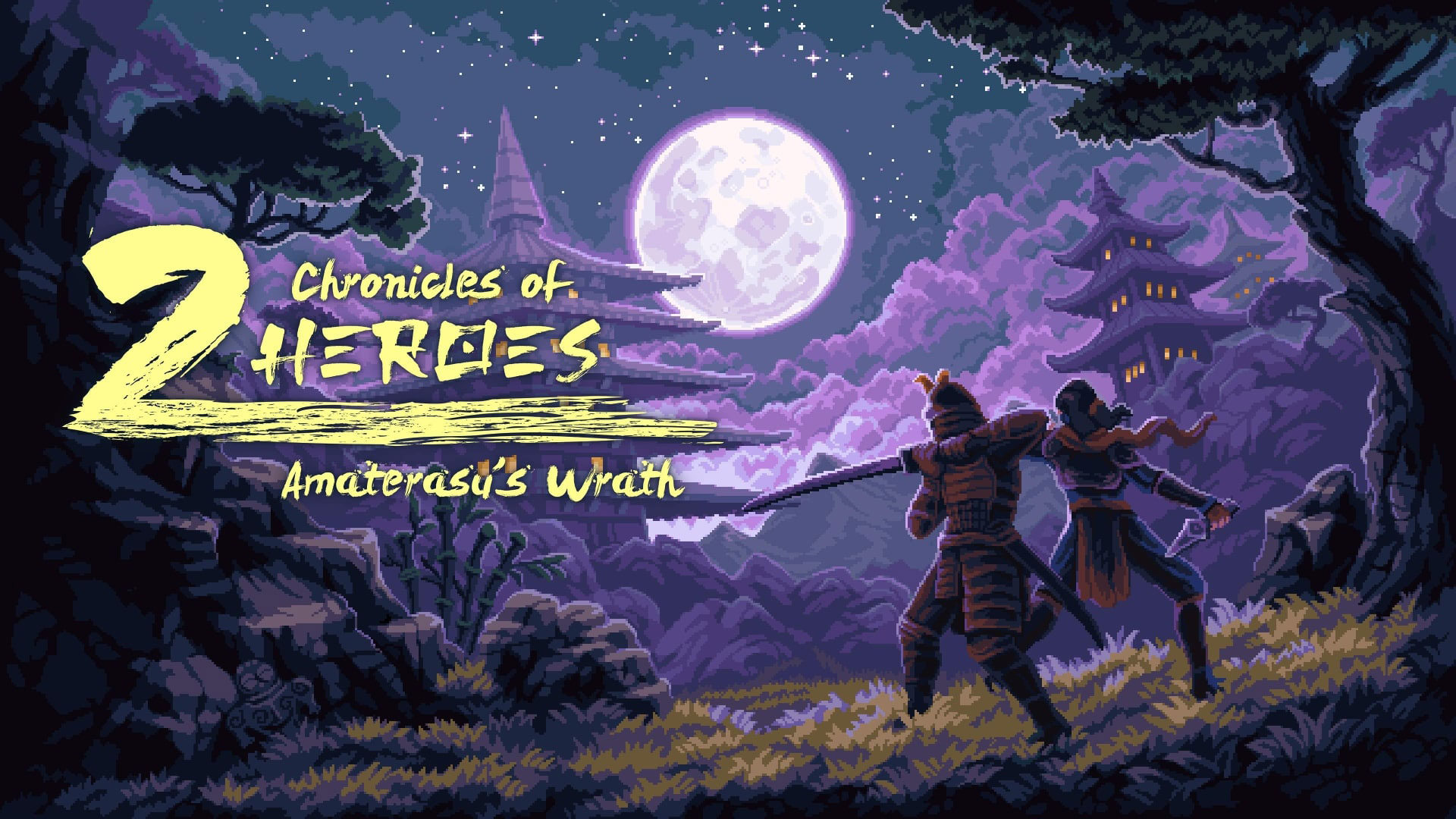 Skift helte, og red et pixelt, feudalt Japan i Chronicles of 2 Heroes