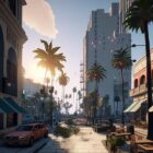GTA 6 vil vende tilbage til seriens fiktive version af Miami: Vice City.  Fans, der er desperate efter at udforske verden af ​​GTA-franchisen, har taget til AI-billedgeneratorer som Midjourney for at mock-up mulige placeringer og scenarier (ovenfor) for det nye spil