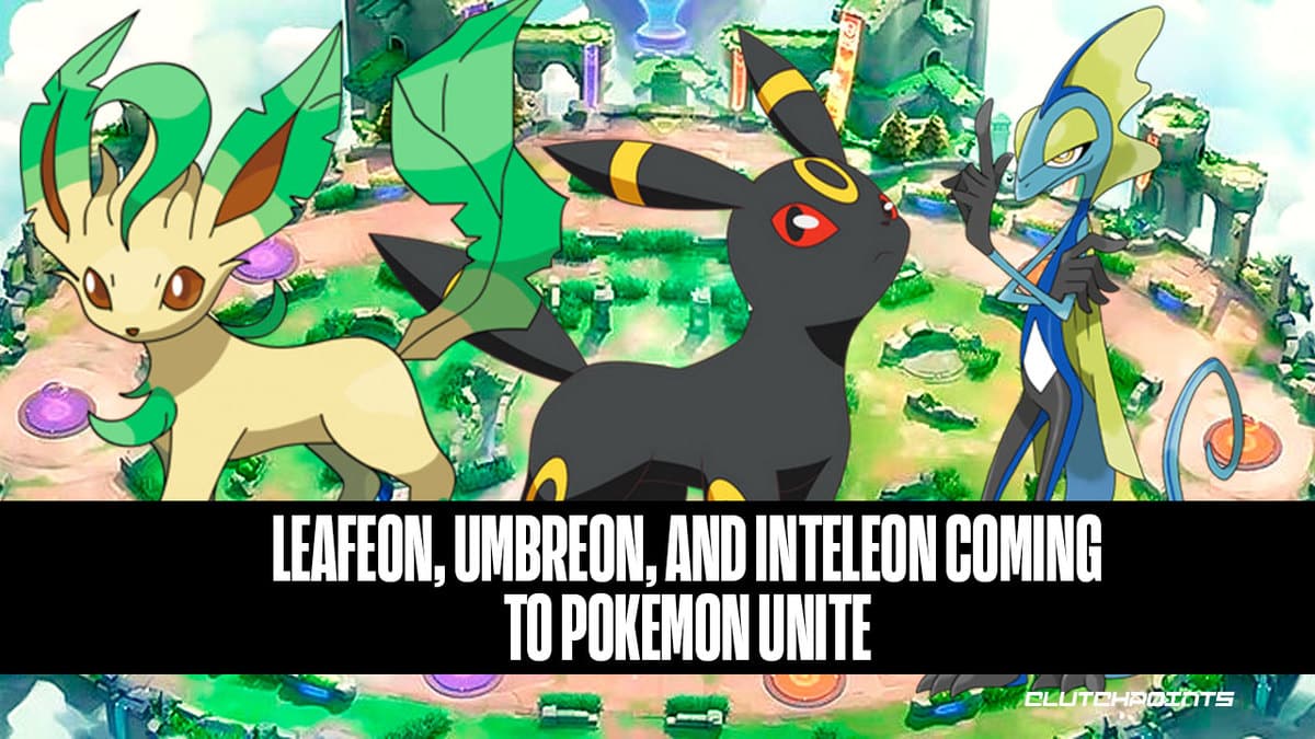 Leafeon, Umbreon og Inteleon kommer til Pokemon UNITE