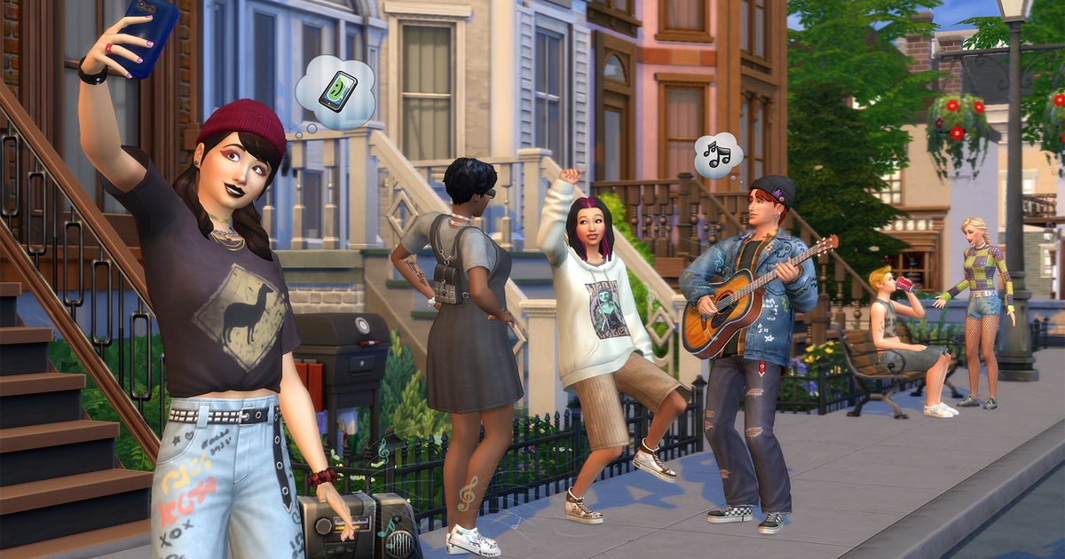 The Sims 4's næste batch af Kit DLC bringer grungy udseende og kroge til bøger