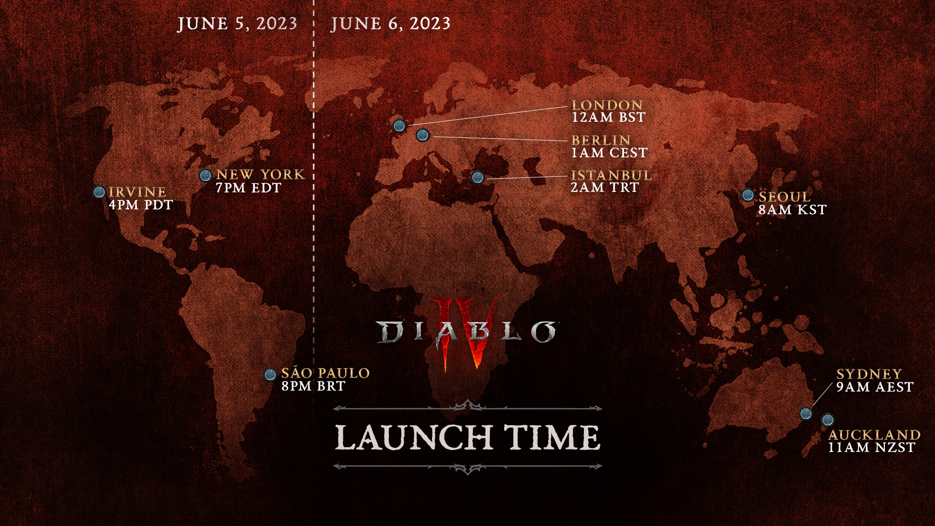 Diablo 4 officielle lanceringstider