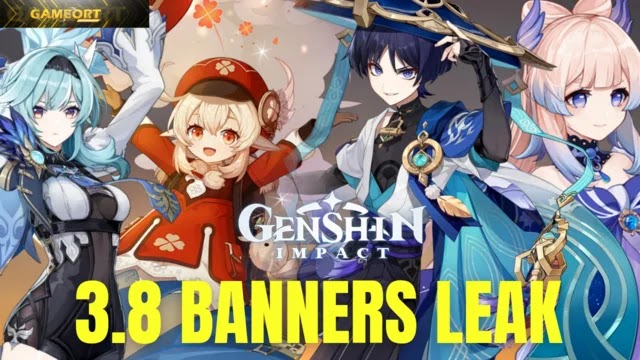 Genshin Impact 3.8 bannere - 4-stjernede karakterer, våben, faser og lækager