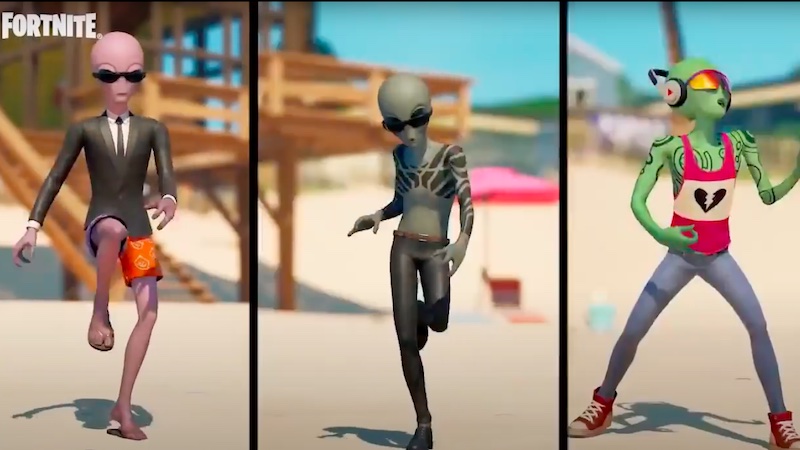 Fortnite alien