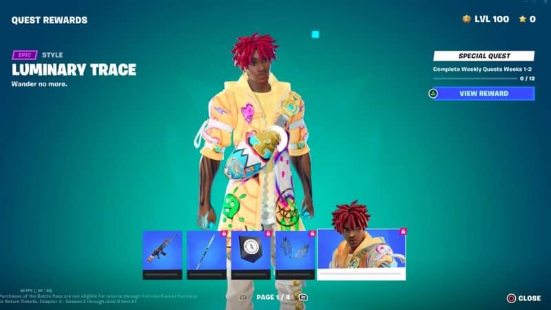 Fortnite Kapitel 4 Sæson 3 Battle Pass