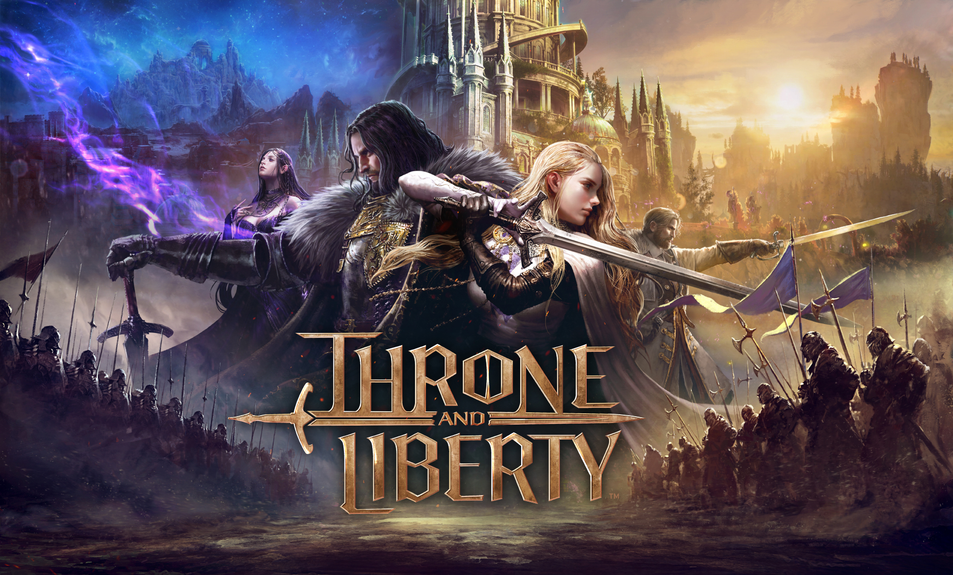 Throne og Liberty kunst