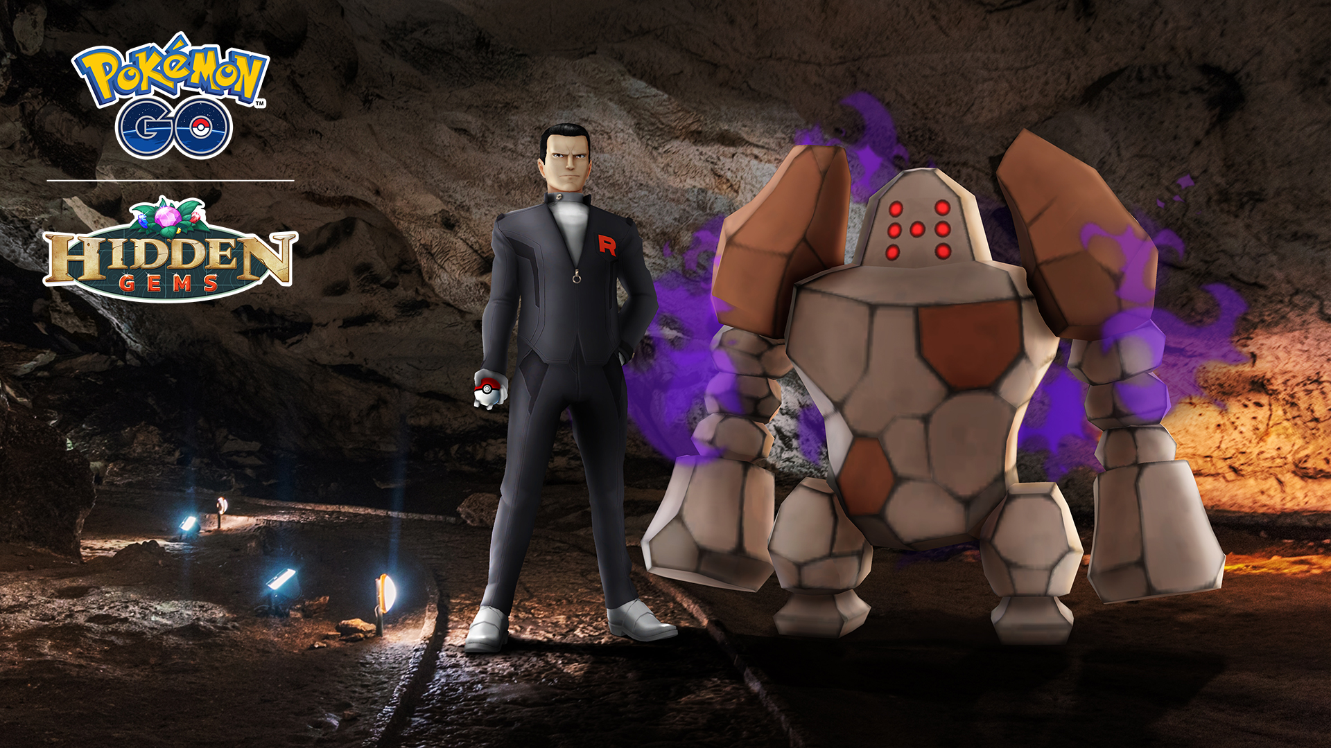 Besejr Giovanni og fang Regirock i denne uge i Pokémon Go