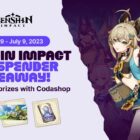 Genshin Impact: Top Spender Giveaway 