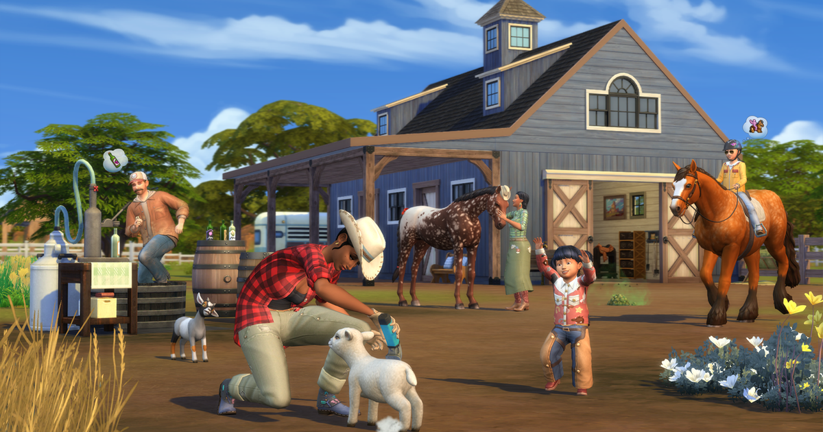 The Sims 4's Horse Ranch-udvidelse er officiel den 20. juli