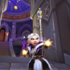 Close-up of Chromie character