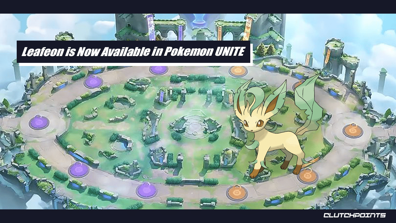 Leafeon nu tilgængelig i Pokemon UNITE