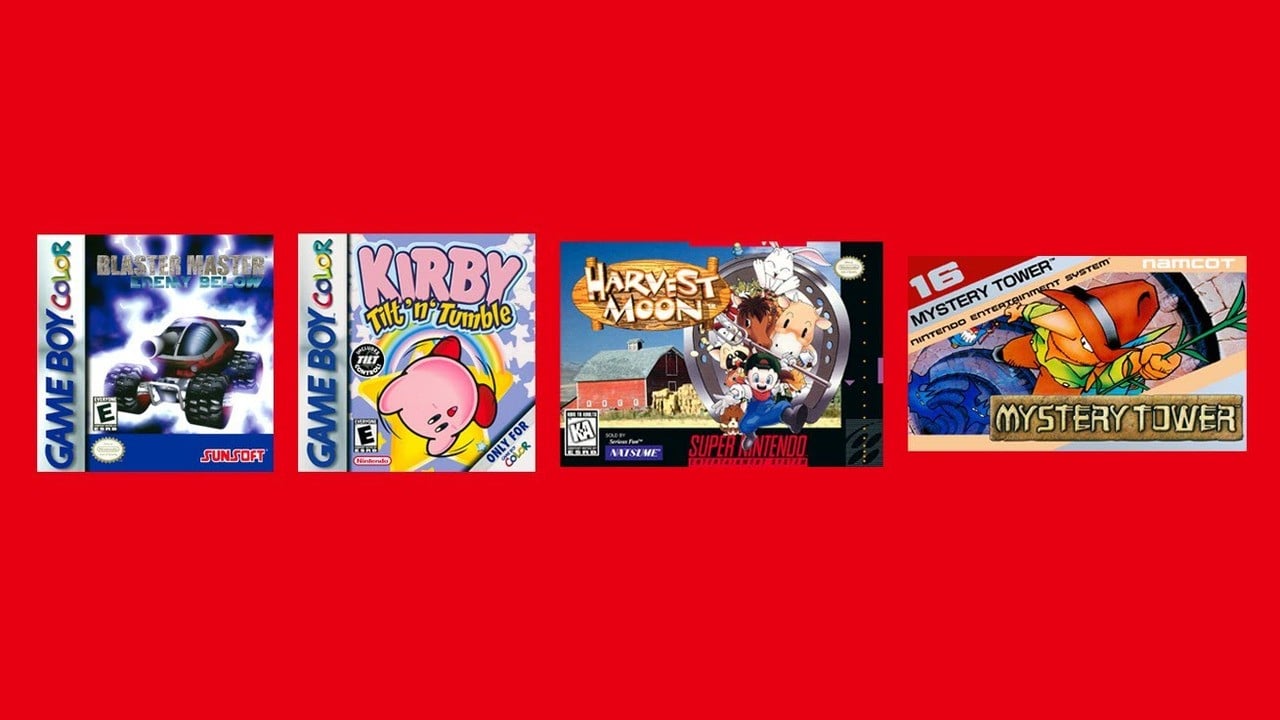 Nintendo udvider Switch Onlines Game Boy Color, SNES & NES bibliotek med fire flere titler