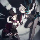 Fontaine characters featuring Lynette and Lyney from Genshin Impact