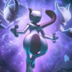 Pokémon UNITE Mega Mewtwo X and Y Splash Art