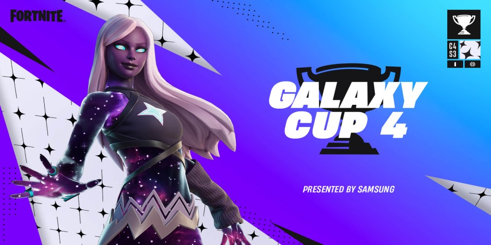 Fortnite annoncerer Galaxy Cup 4 med Galaxy Crossfade-outfittet på højkant
