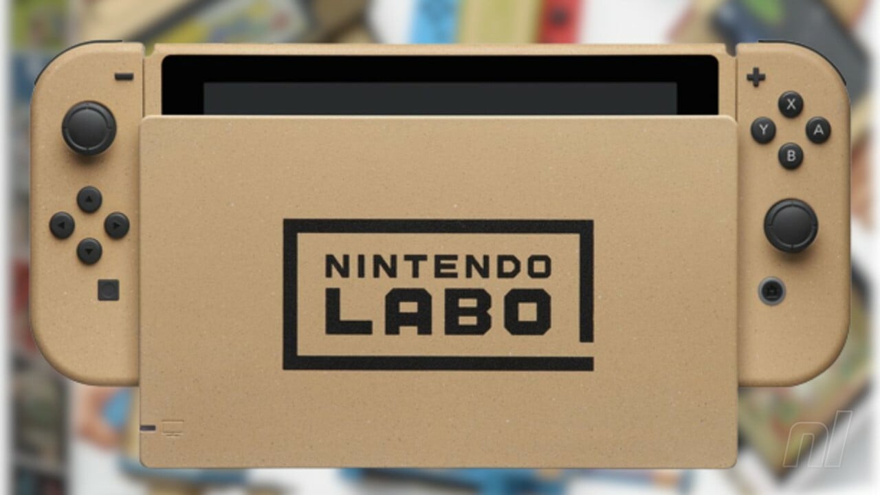 Tilfældig: "Ultimate Console Database" sikrer Ultra Rare Nintendo Labo Switch