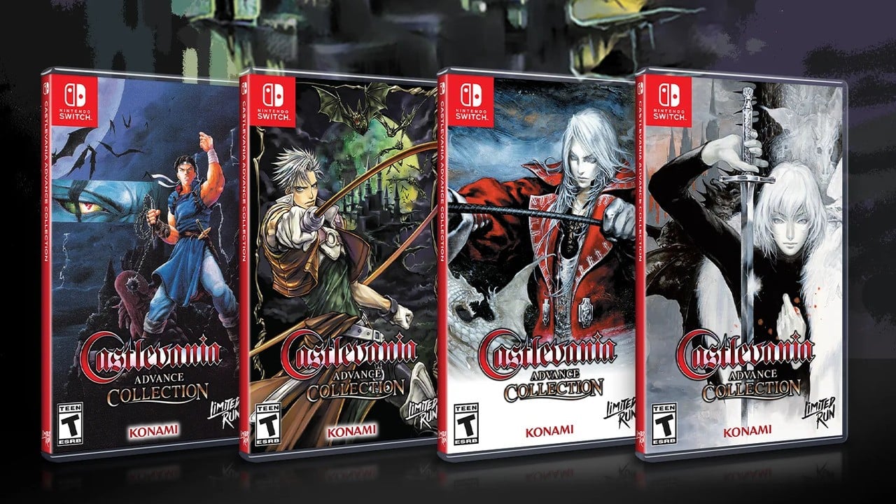 Castlevania Advance Collection scorer en fysisk switch-udgivelse, forudbestillinger live
