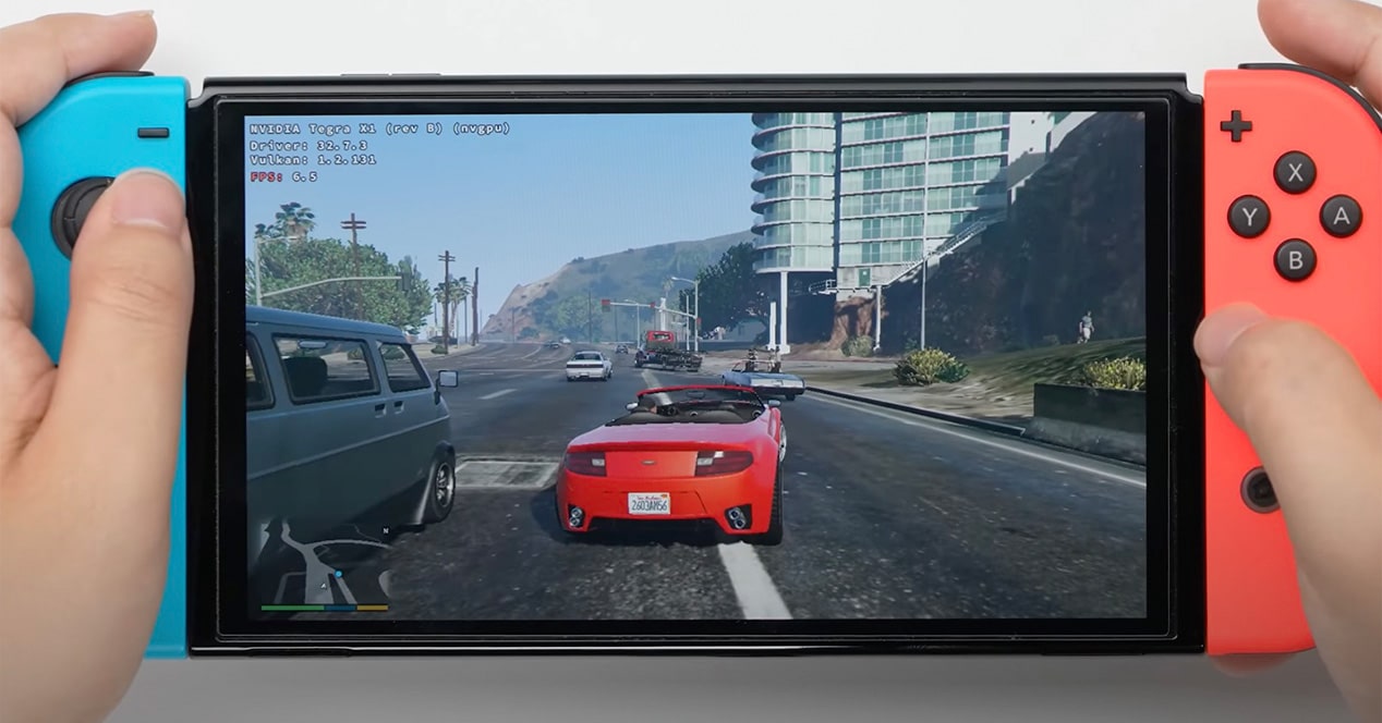 Nintendo Switch with Linux and GTA V