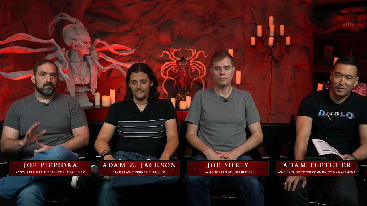 Diablo 4 Campfire Chat åbner med grimme udviklere, lang liste over lovede rettelser