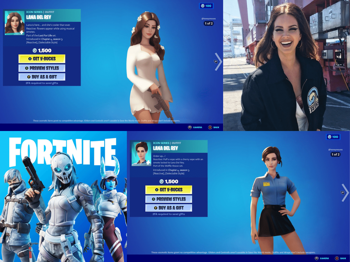 Er Lana Del Rey-skindet tilgængeligt i Fortnite?