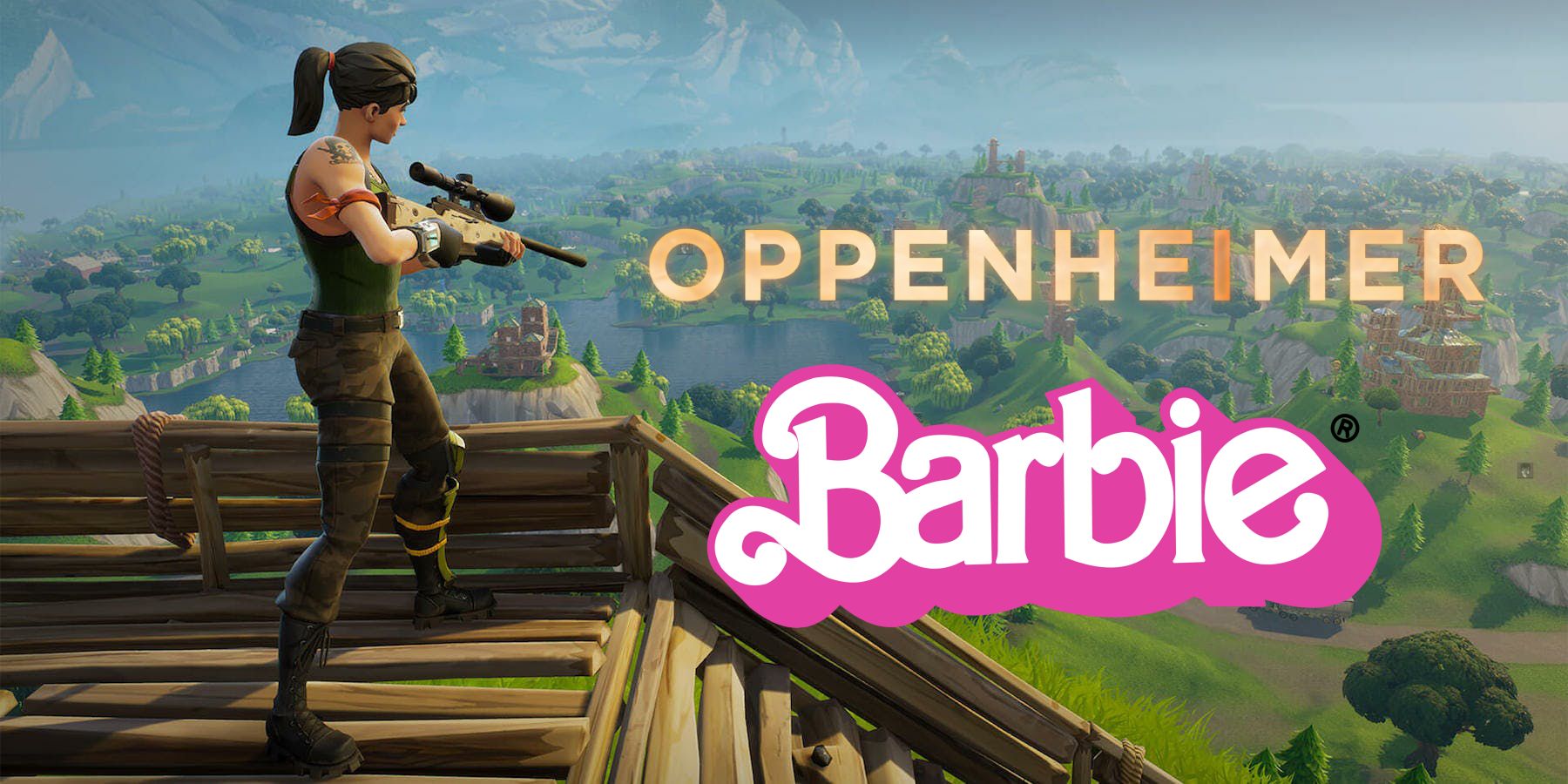 Fortnite Island Code er Epic Barbenheimer Crossover