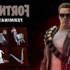 Fortnite Terminator Arnold Schwarzenegger-skin - Få det nu! He called upon the Terminator and that he had it back in Fortnite, with the recent release of the new crossover by Arnold Schwarzenegger. Epic Games just gave back to the iconic time-traveling cyborg in a new guise, this time featuring the humanoid look with the cool glass and the cool mirrors.