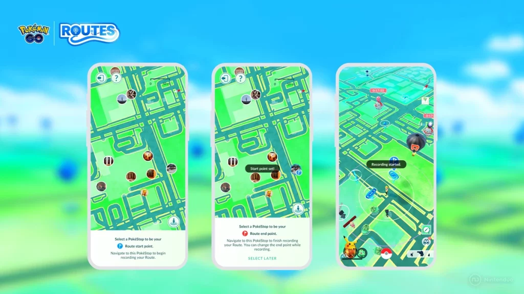 Create Route in Pokémon GO