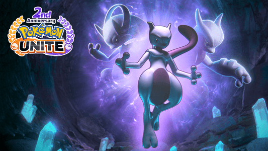 Mewtwo går ind i Pokémon UNITEs arena for at fejre 2-års jubilæum