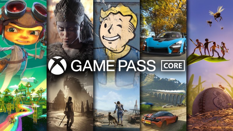 Microsoft afslører Xbox Game Pass Core, der erstatter Xbox Live Gold i september
