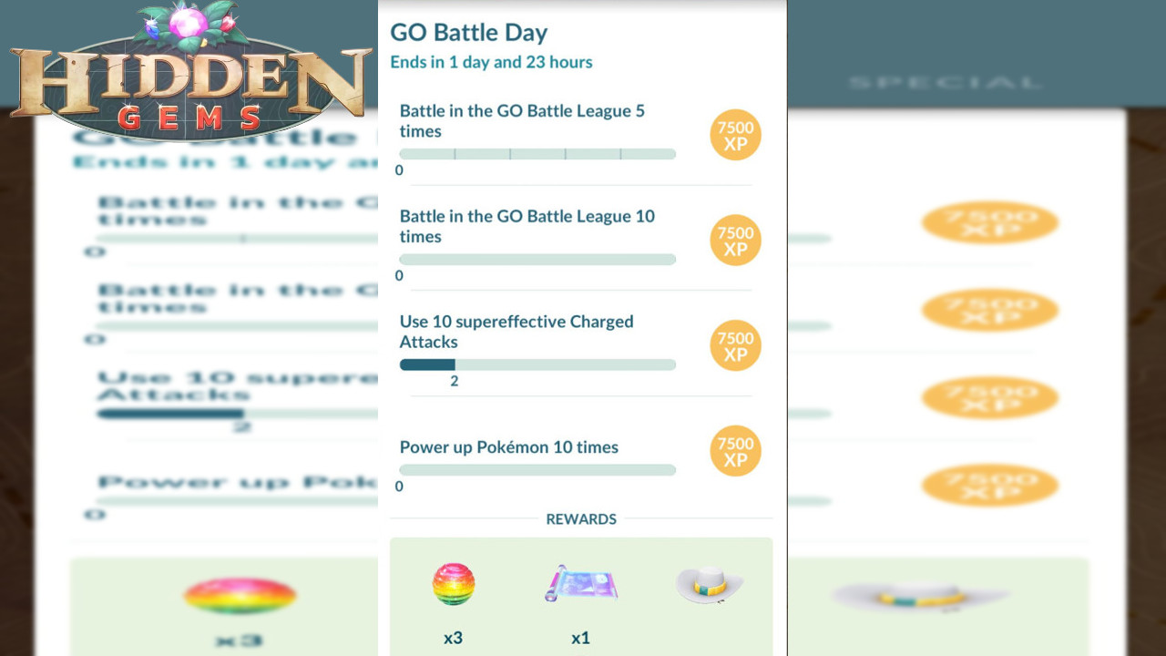 Pokemon Go Go Battle Day Timed Research Quest Tasks, Rewards Elite TM