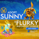 Sunny and Flurky Join WoW in New BlueCheck Ukraine Fund