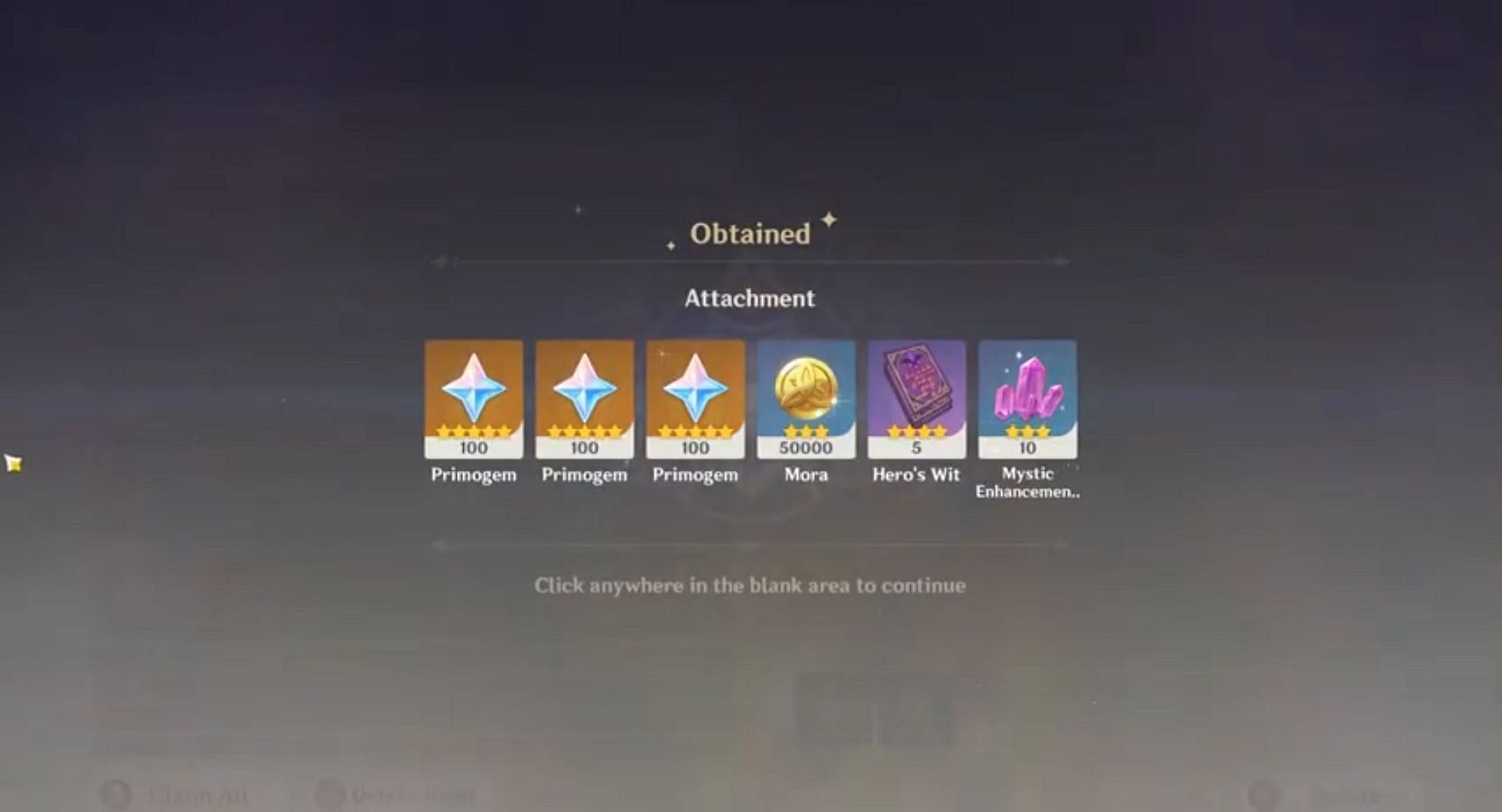 300 Primogems fra livestream-koder (Billede via HoYoverse)