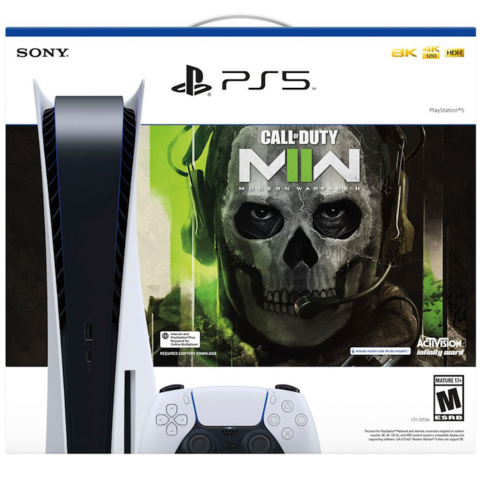 PS5-pakken med Call of Duty: Modern Warfare II